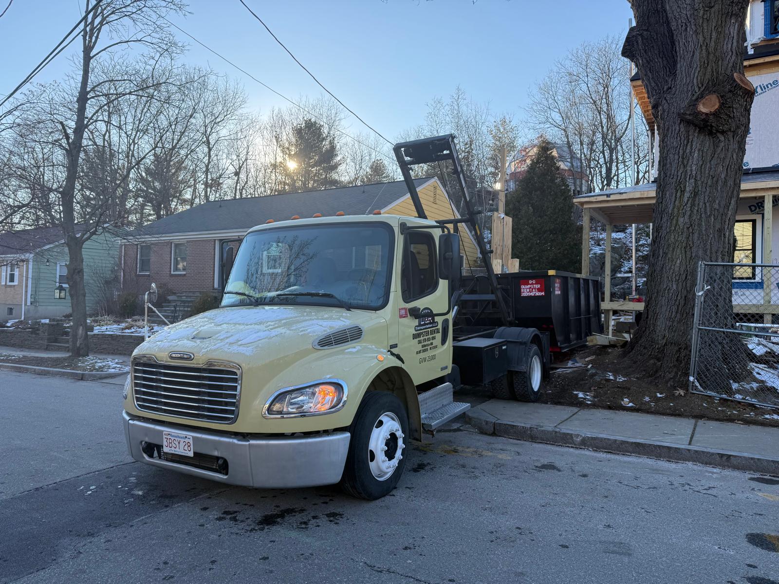 Dumpsters and dump truck service photo 5