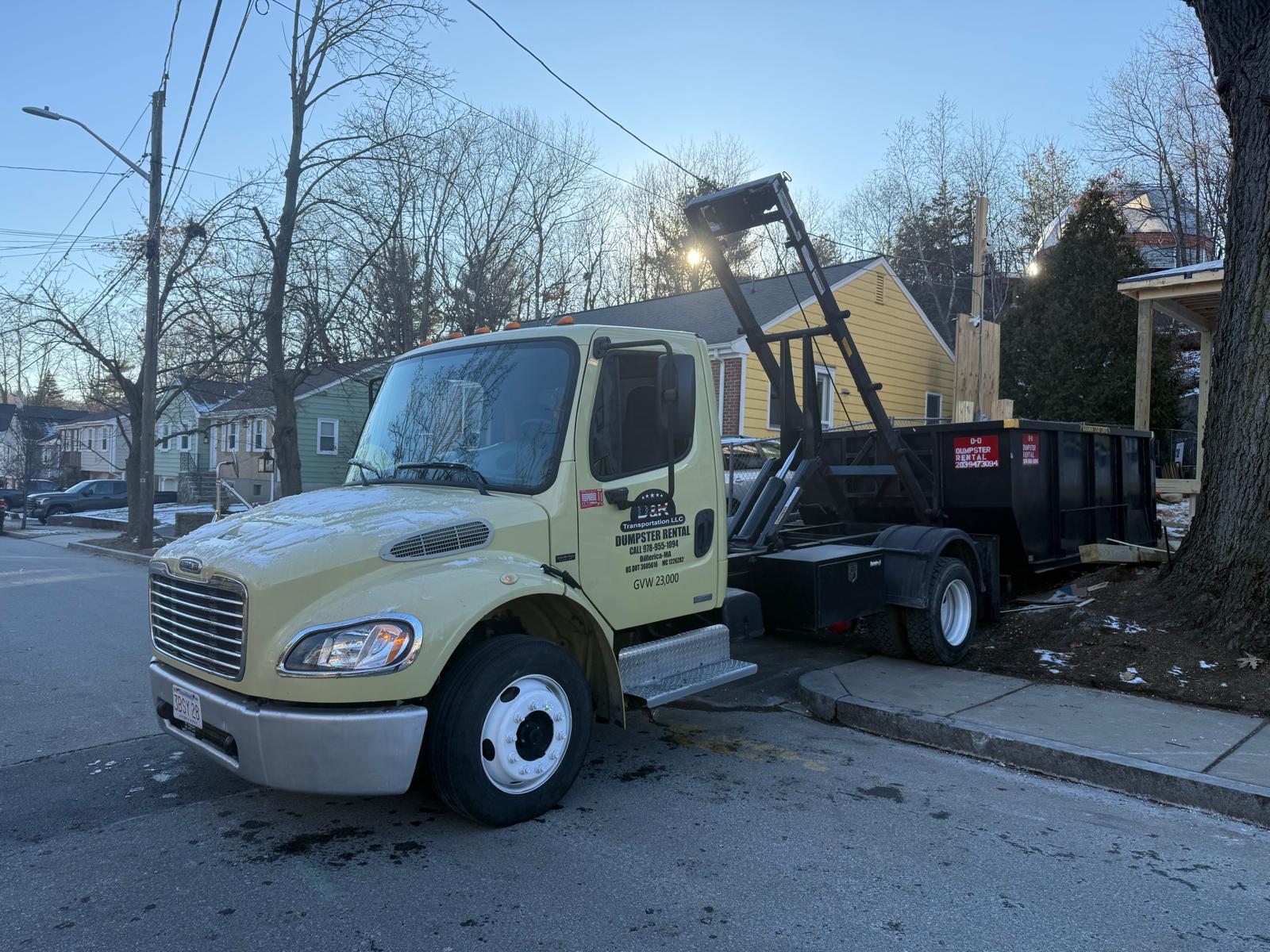 Dumpsters and dump truck service photo 6