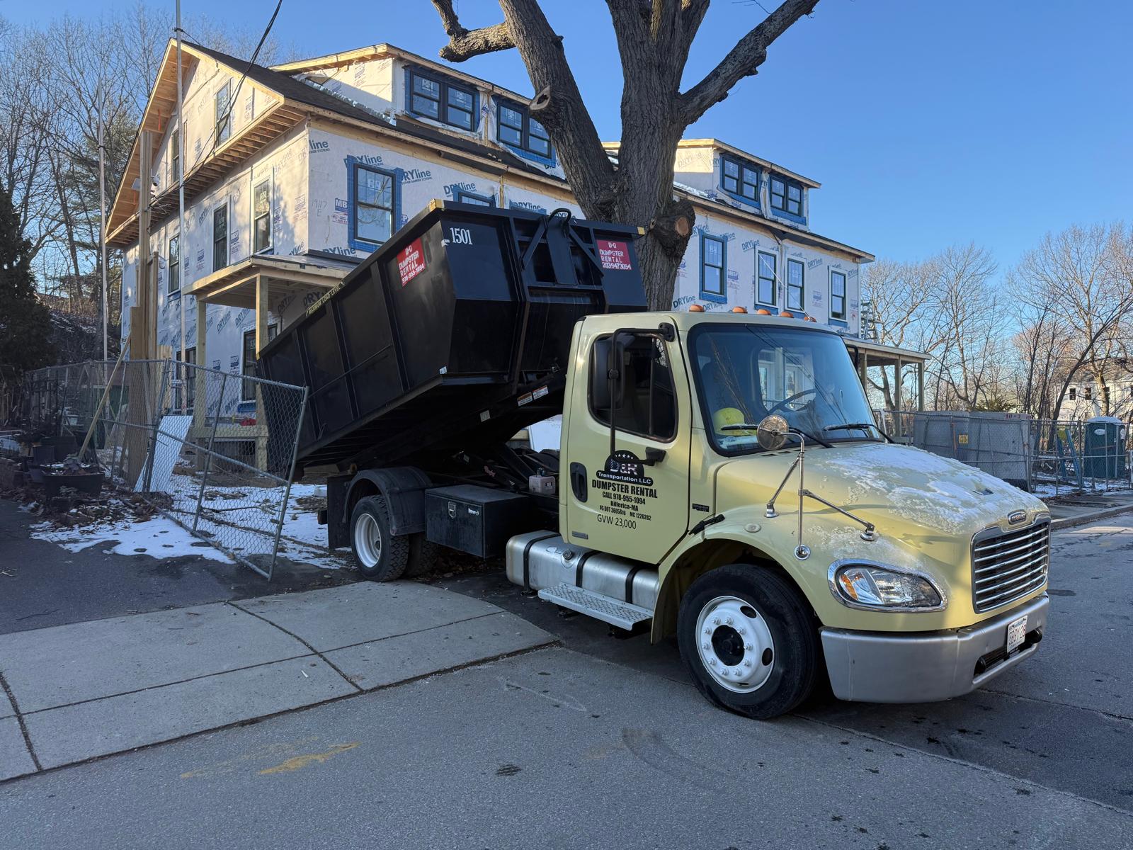 Dumpsters and dump truck service photo 7