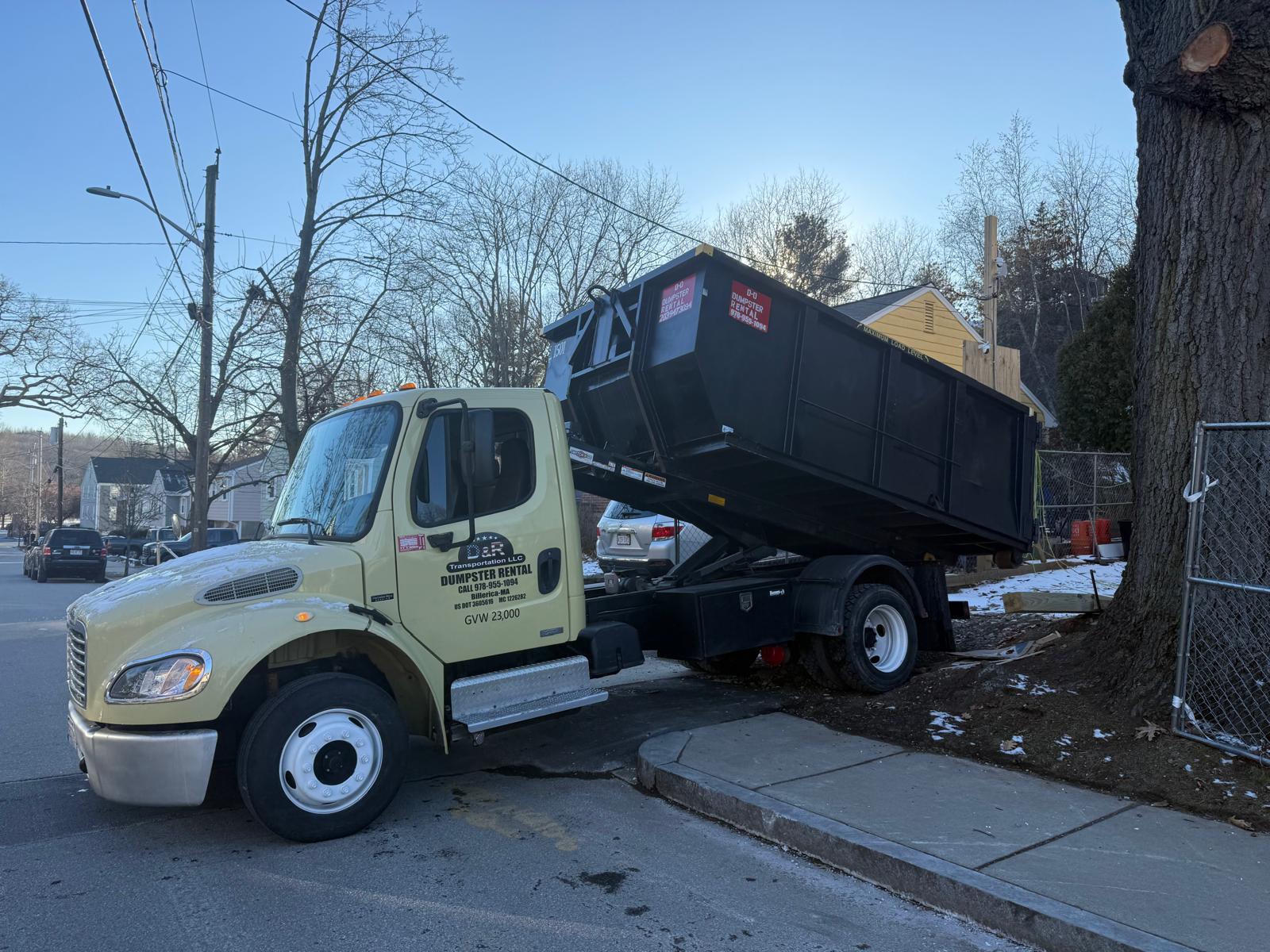 Dumpsters and dump truck service photo 8
